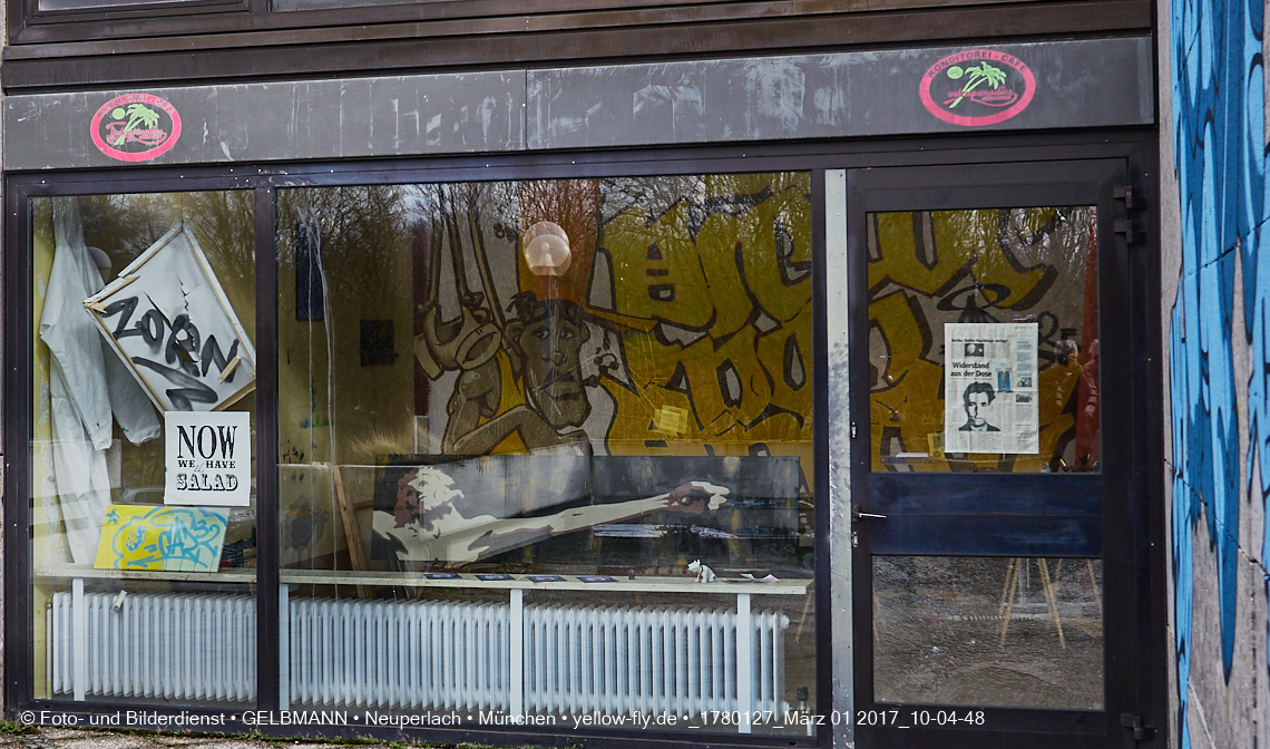 01.03.2017 - die Abrissbaustelle Quiddezentrum in Neuperlach